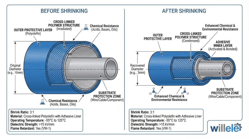 Heat Shrink Tube Technical Diagram - willele (1)