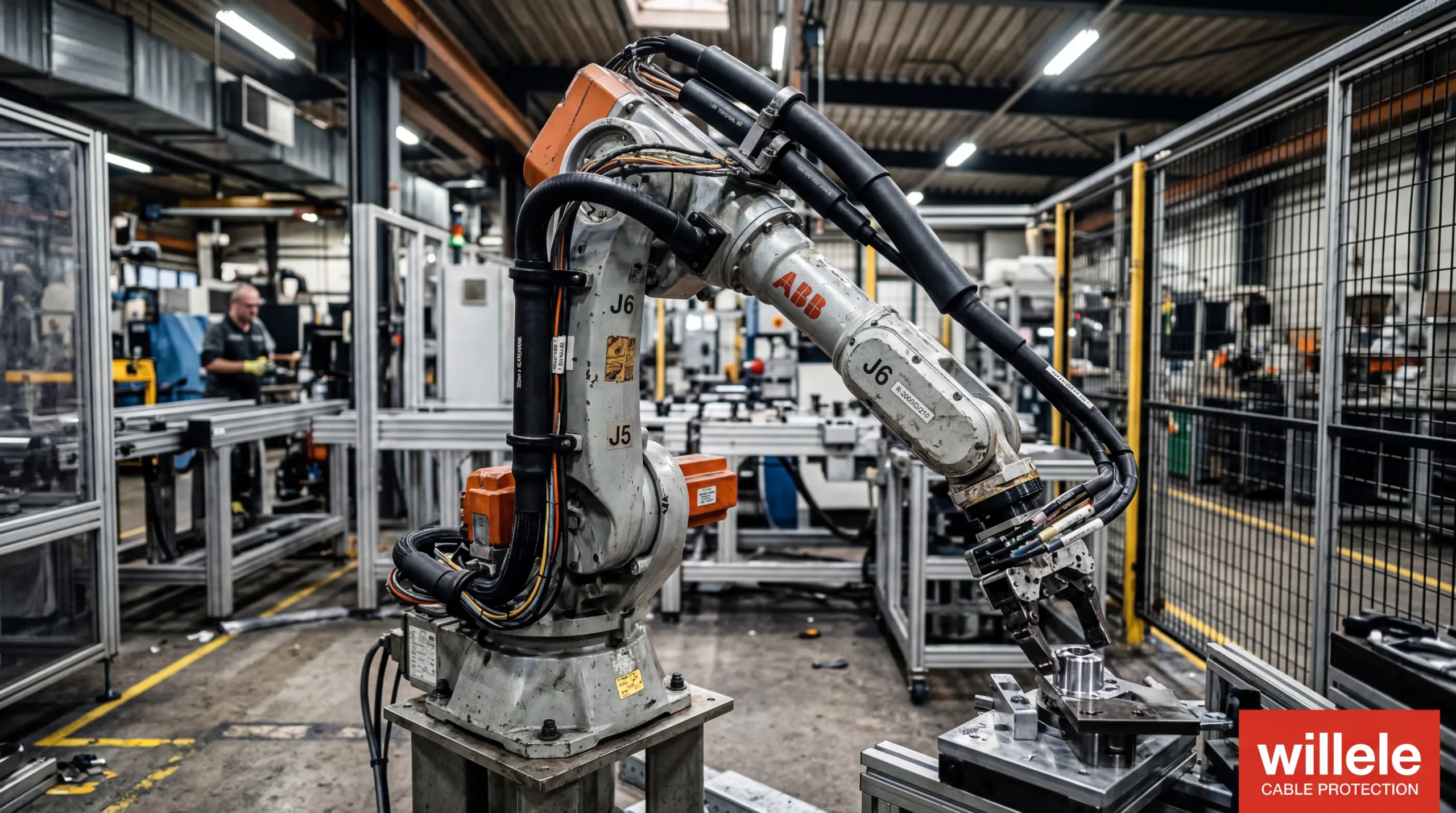 Industrial Robotics Cable Protection - willele