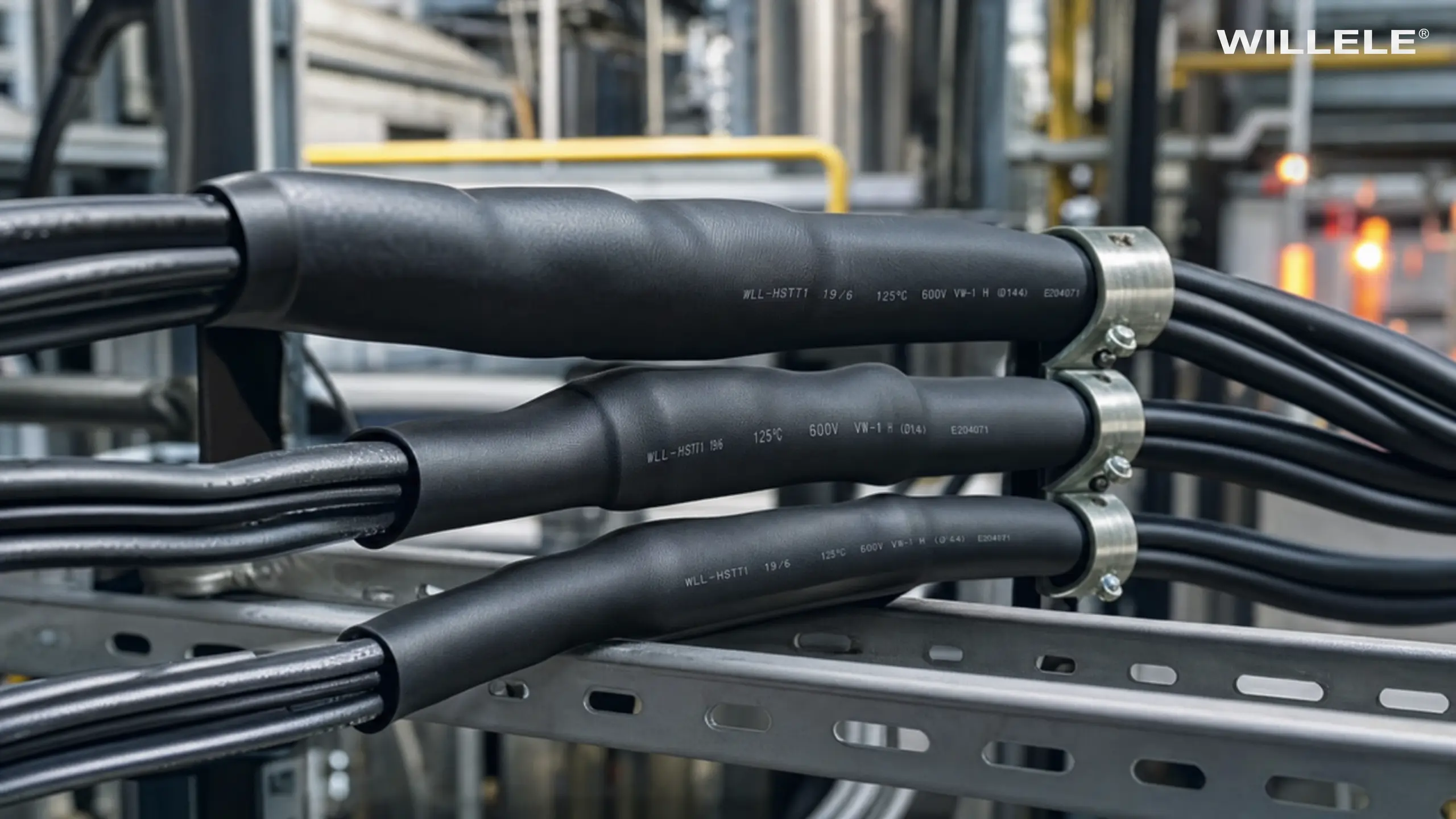 Industrial Photo - Heat-Shrink Tubing in Petrochemical Facility