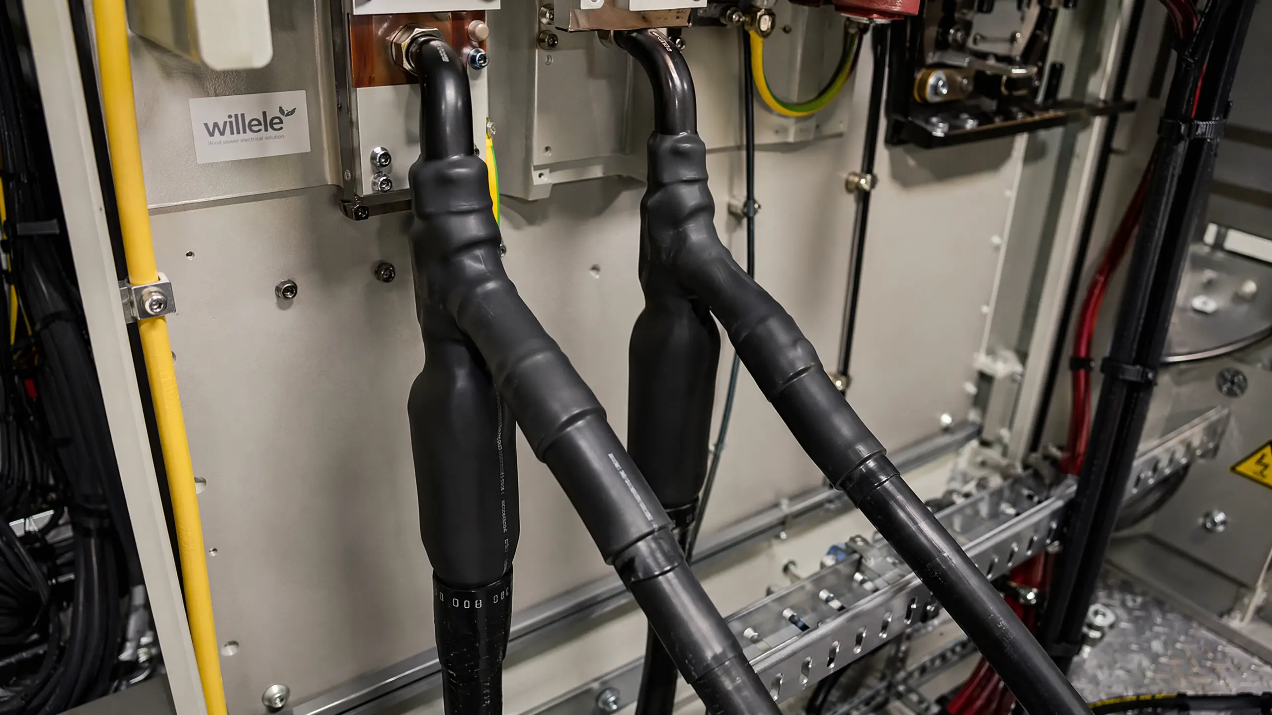 Wind Turbine Heat Shrink Installation - Industrial Photo (1)