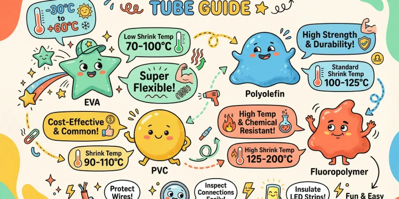CLEAR HEAT SHRINK TUBE TITLE