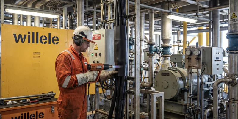 Oil Gas Heat Shrink Installation Willele